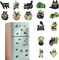 16Pcs Black Cat Diamond Art Magnets Kits – 5D DIY Diamond Art Kits for Adults & Beginners, Rhinestone Refrigerator Gem Crafts with Full Tools for Decor & Gift